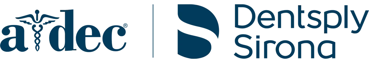 A-dec Dentsply Sirona logo